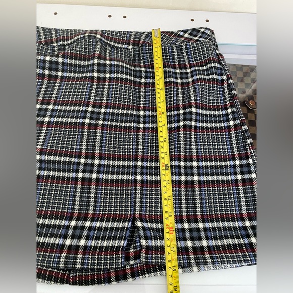 plaid mini skirt - Picture 4 of 6
